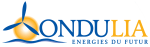 Logo de Ondulia, producteur d'hydroélectricité, d'énergie éolienne et solaire